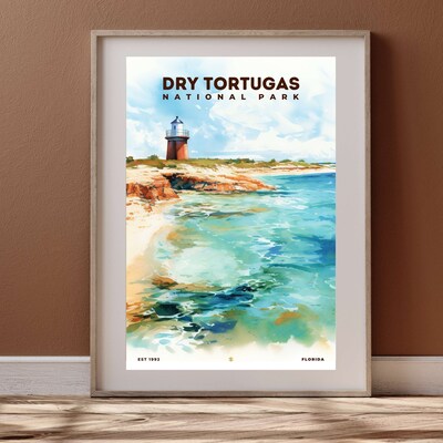 Dry Tortugas National Park Poster, Travel Art, Office Poster, Home Decor | S8 - image4